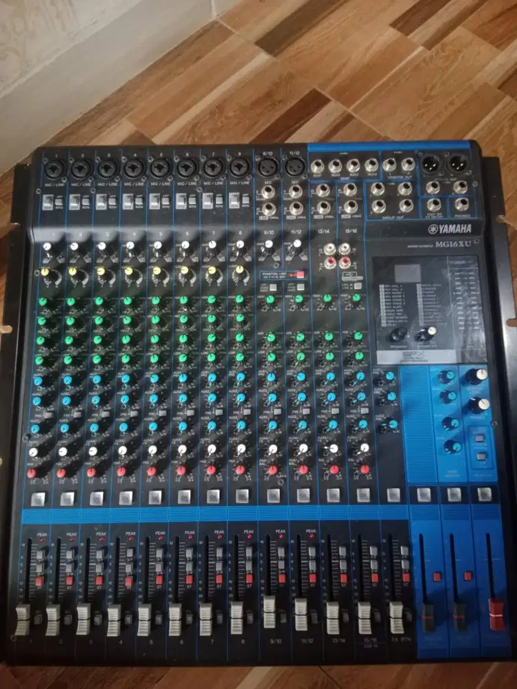 MIXER YAMAHA MG16XU DAN STABILIZER MERK OKI