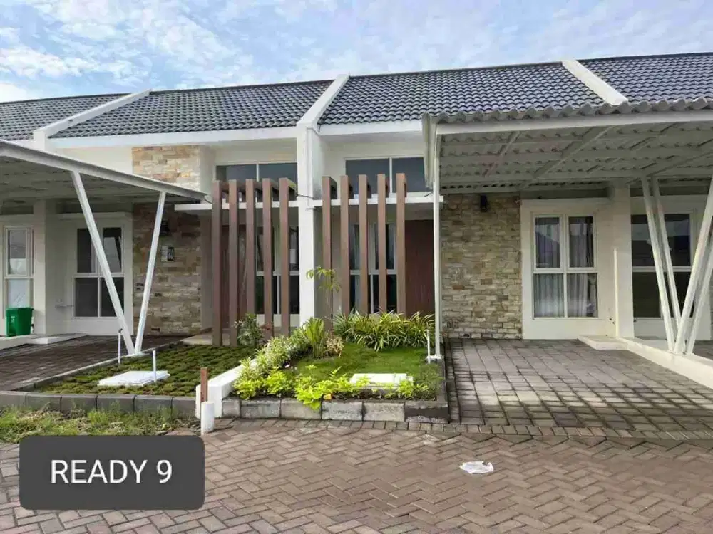 dijual rumah free canopy the cemandi dekat kota