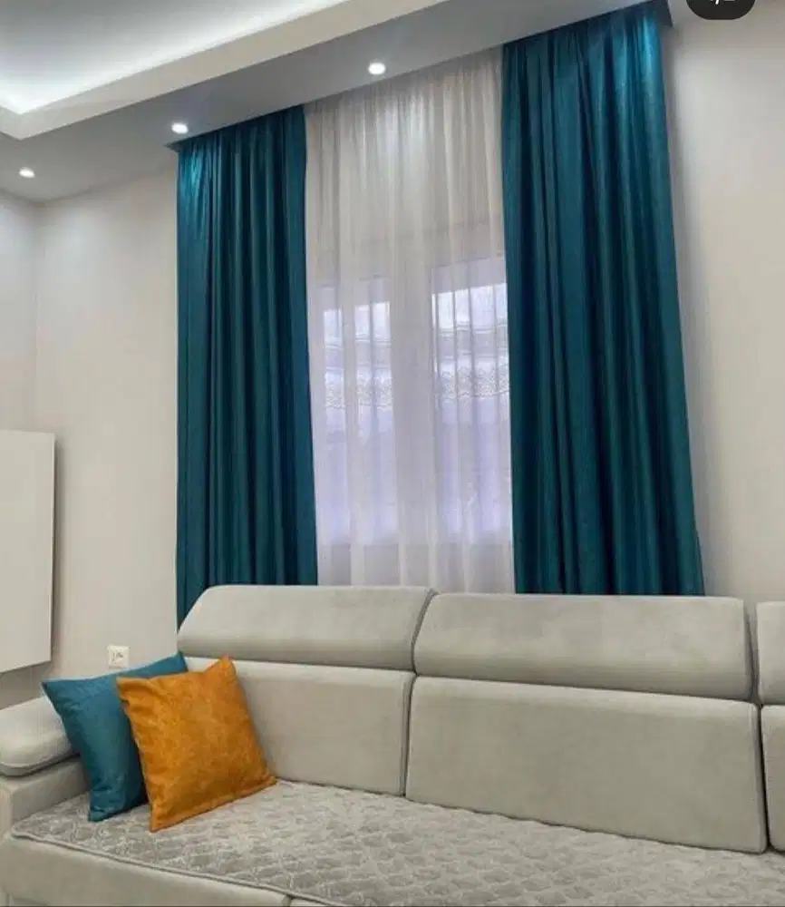 Cod Tirai Gorden Jendela Gordyn Mewah Hordeng Model Terbaru Murah