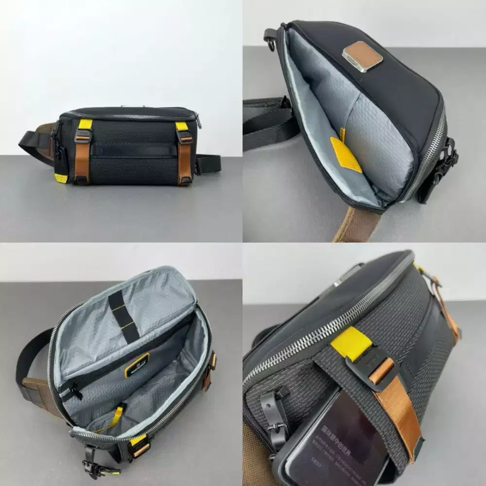Tas Tumi Selempang Alpha Bravo Compass Onyx Crossbody