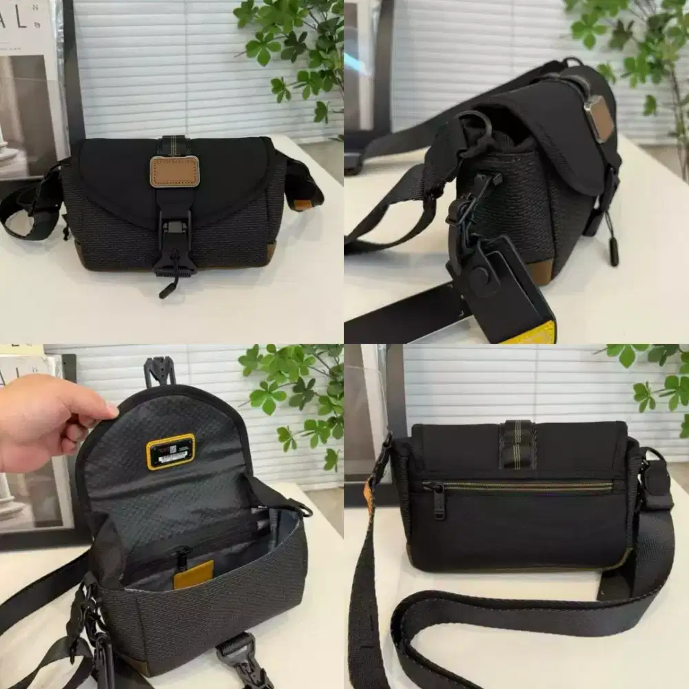 Tas Tumi Alpha Bravo Platoon Onxy Edition Crossbody Waistbag Bodybag