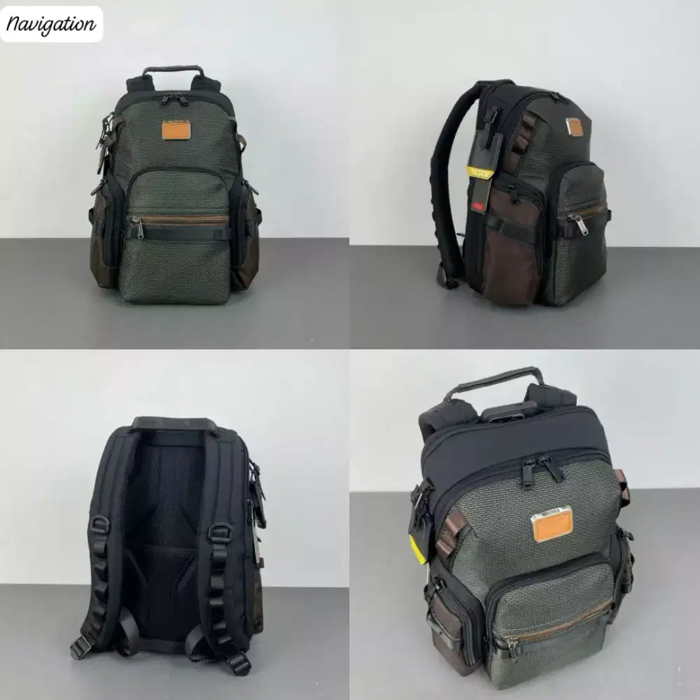 Tas Tumi Ransel Alpha Bravo Navigation Onyx New Color Backpack Pria