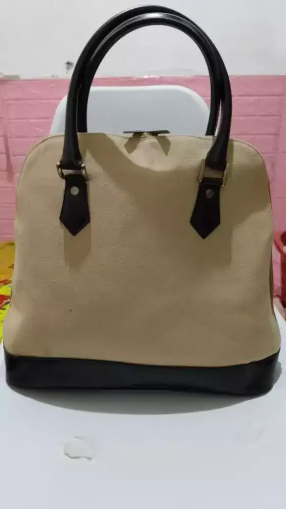 Tas wanita Alma kulas plus canvas, Sleman Yogyakarta