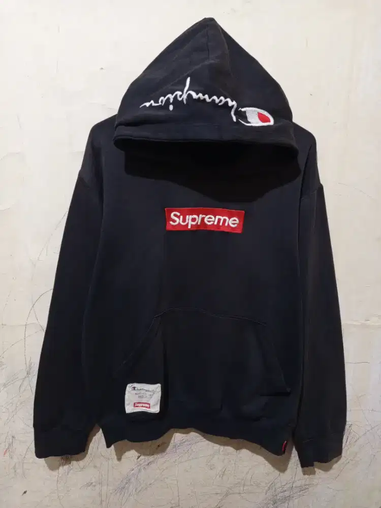 Hoodie supreme x champion