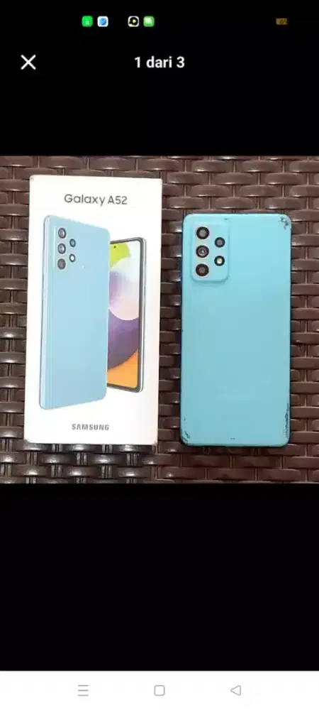 Samsung a52 ram 8+8/256