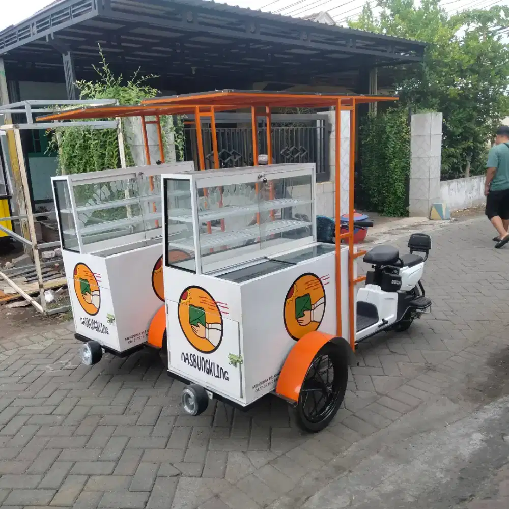 Rombong sepeda listrik