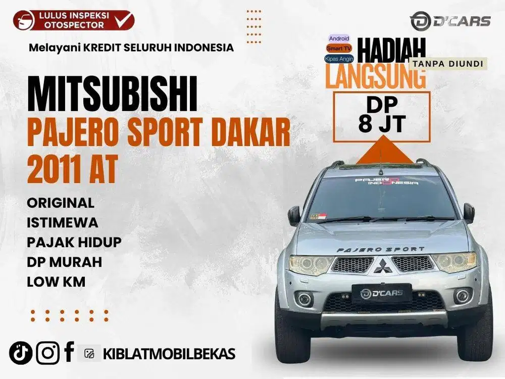 MITSUBISHI PAJERO SPORT DAKAR 2011 MATIC LOW KM ISTIMEWA SUNROOF