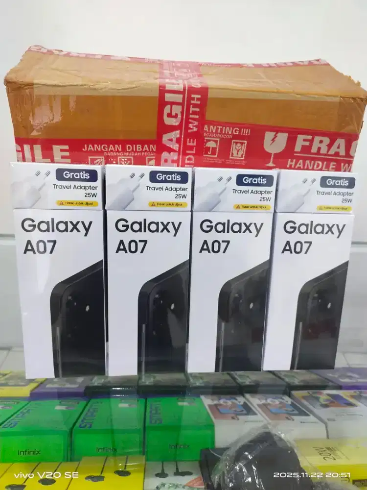 Samsung A07 4/128 GB Helio G99 Camera 50 MP Garansi Resmi