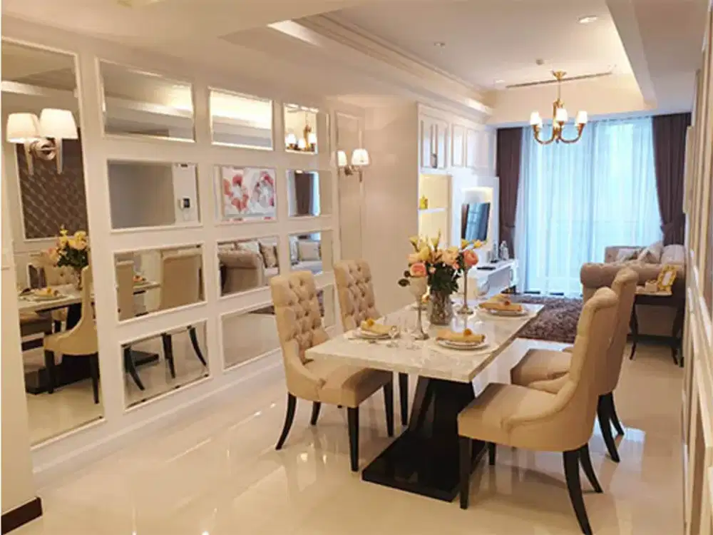 Apartemen Dijual  Casa Grande Phase 2 Casablanca, 3 BR, Luas 120, Full Furnished