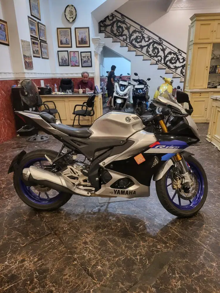 Hub ima , Dp 1 jt R15 V4 Connected ABS 2023 . Ktp daerah bisa Kredit