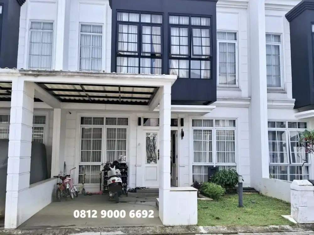 Dijual Rumah Cantik Elite Three Cinere Depok dekat Tol Jakarta
