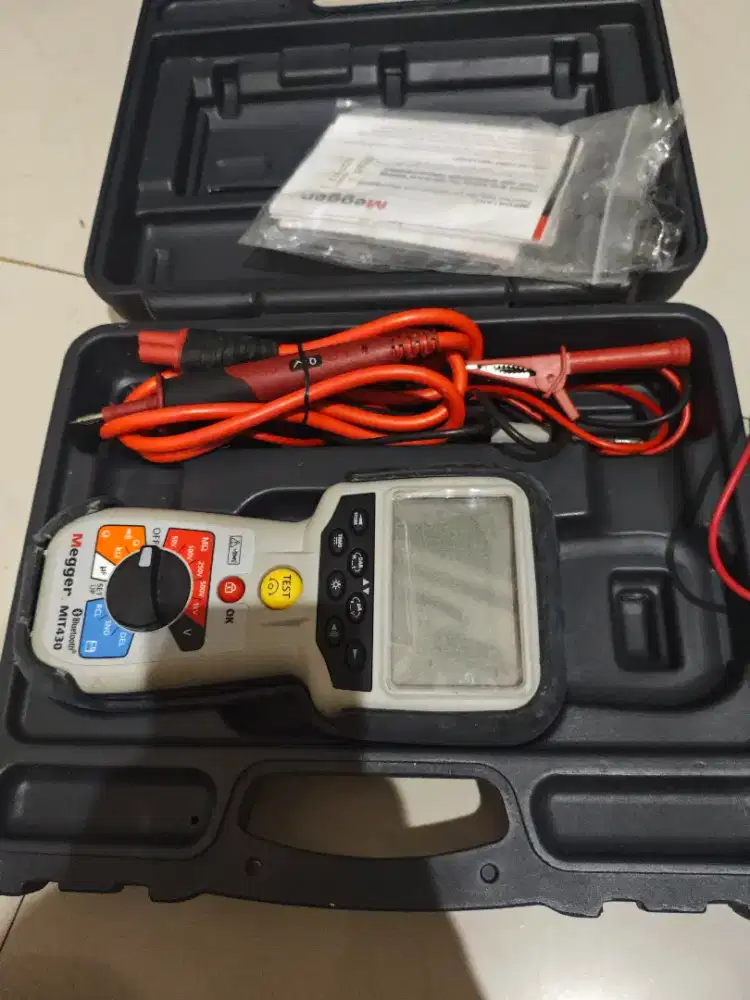 megger insulasi mit 430