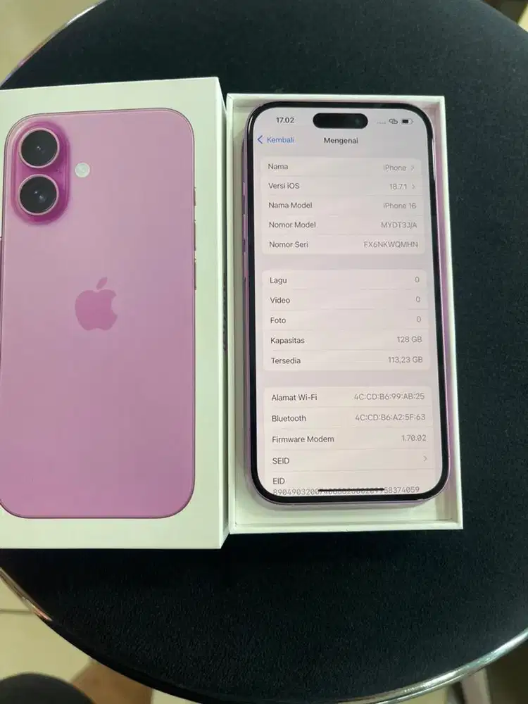 Ip 16 128 inter mulus fulset bisa semua kartu