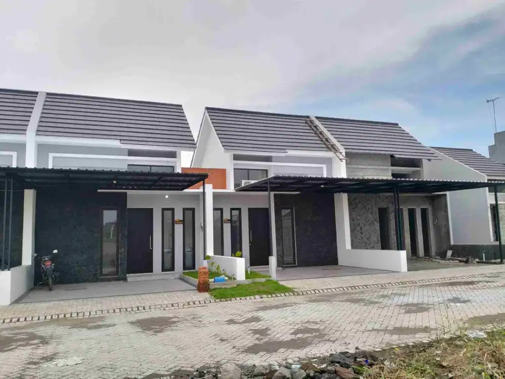 Dijual rumah minimalis modern dekat ke perempat Gedangan dan Aloha