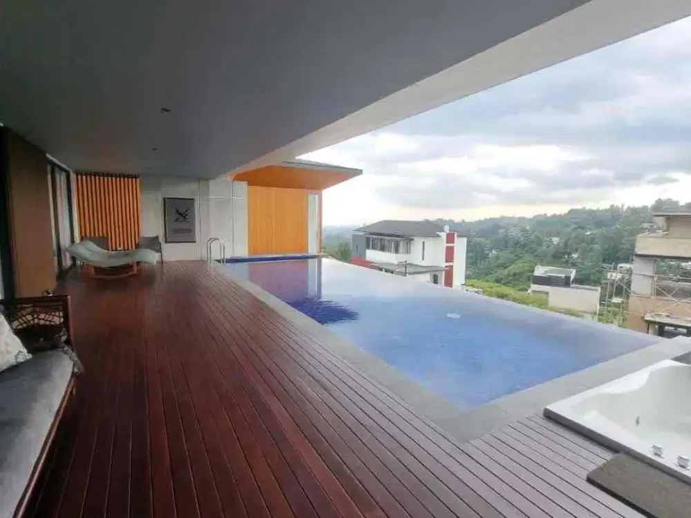 Villa Mewah Industrial Modern di Dago Bandung Utara