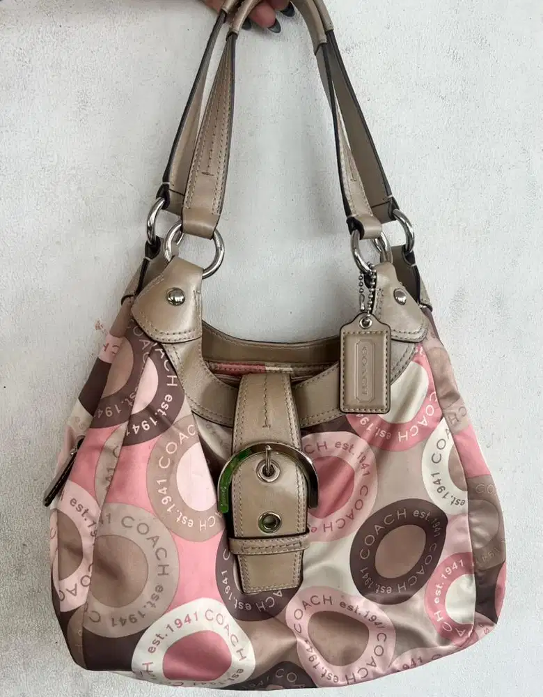 Coach Vintage Hobo Multicolor (nego)
