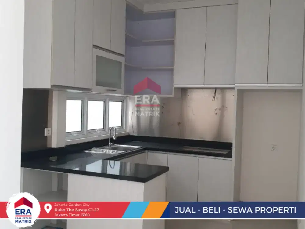 Jual cepat rumah siap huni lebar full renov shm di Cluster Laseine Jakarta Garden City (JGC) Cakung Jakarta Timur