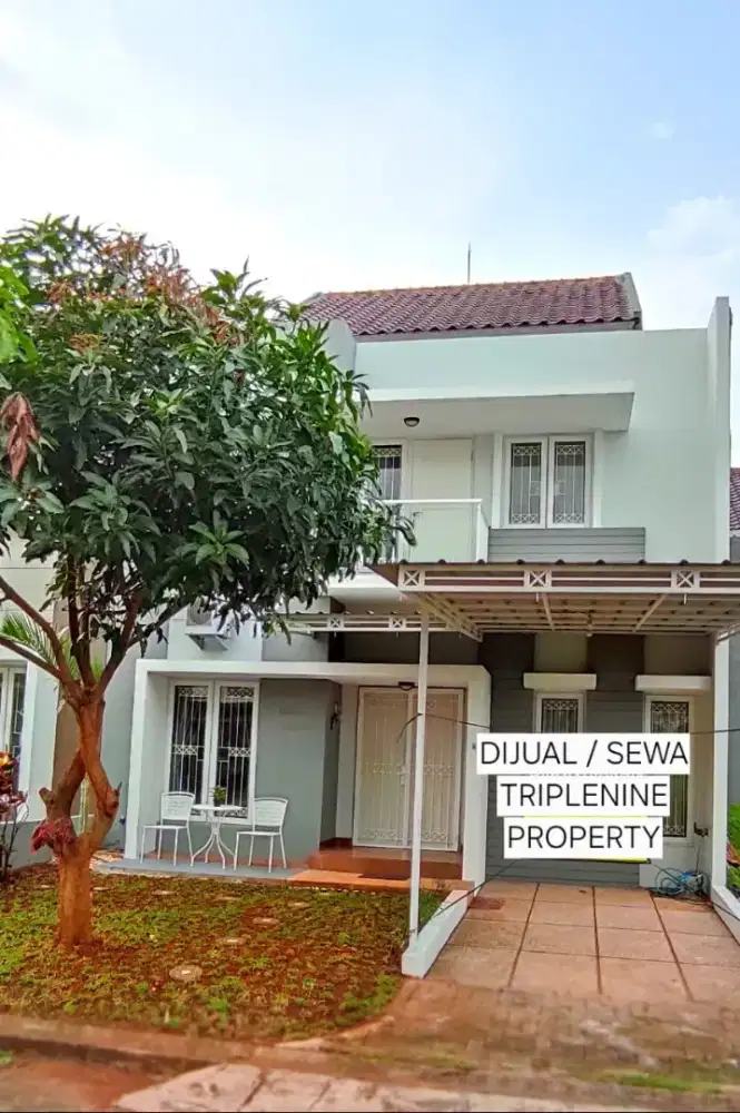 Di sewakan rumah di perumahan rafflesh hill cibubur
