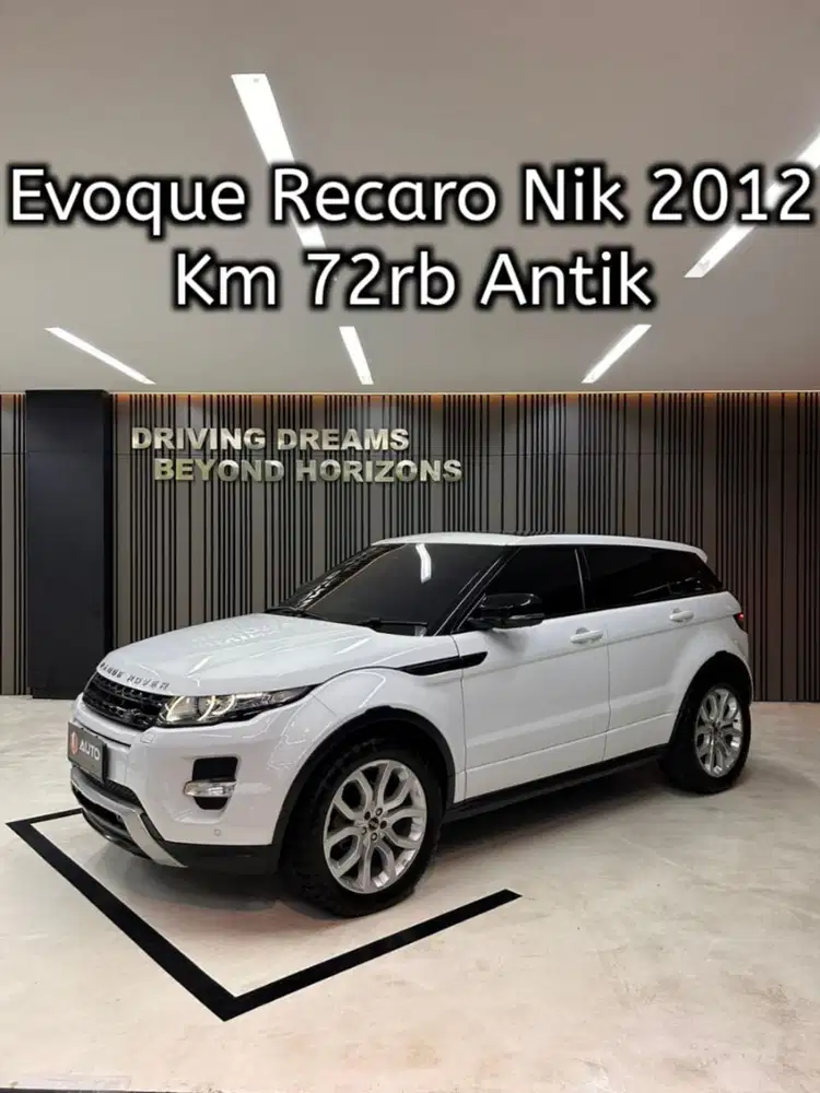 Range Rover Evoque Recaro A/T 2012 Putih