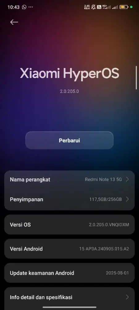 Xiaomi note 13 5g 8/256