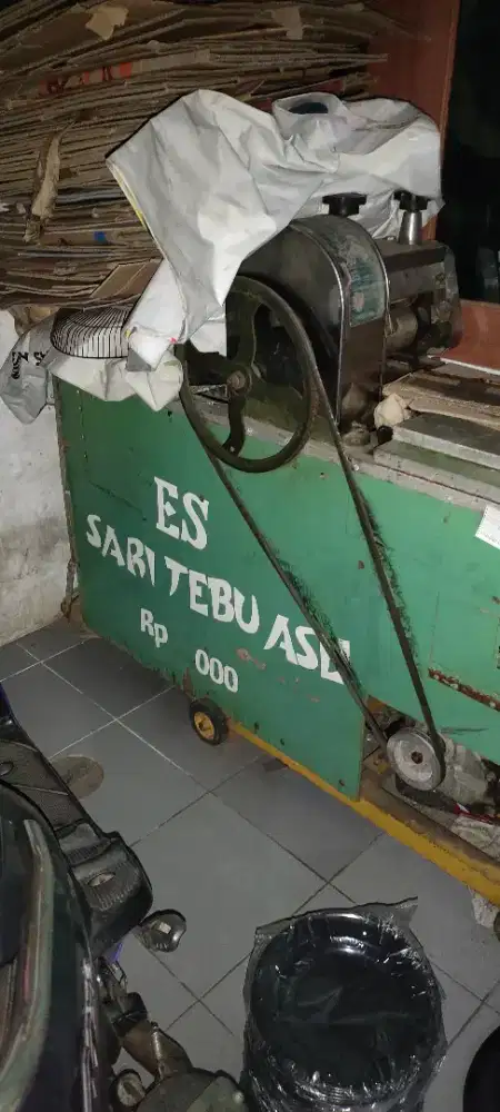 Mesin tebu gerobak mesin tebu lengkap