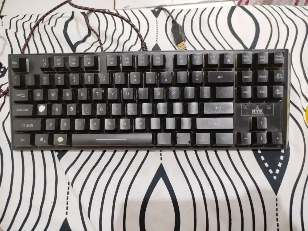 PROMO Combo 2in1!
Keyboard NYK K-06 + Mouse Macro Gaming A4TECH F7