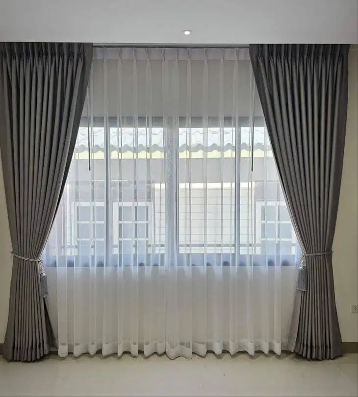 Tukang Tirai Gorden Jendela Gordyn Mewah Hordeng Terbaru Murah