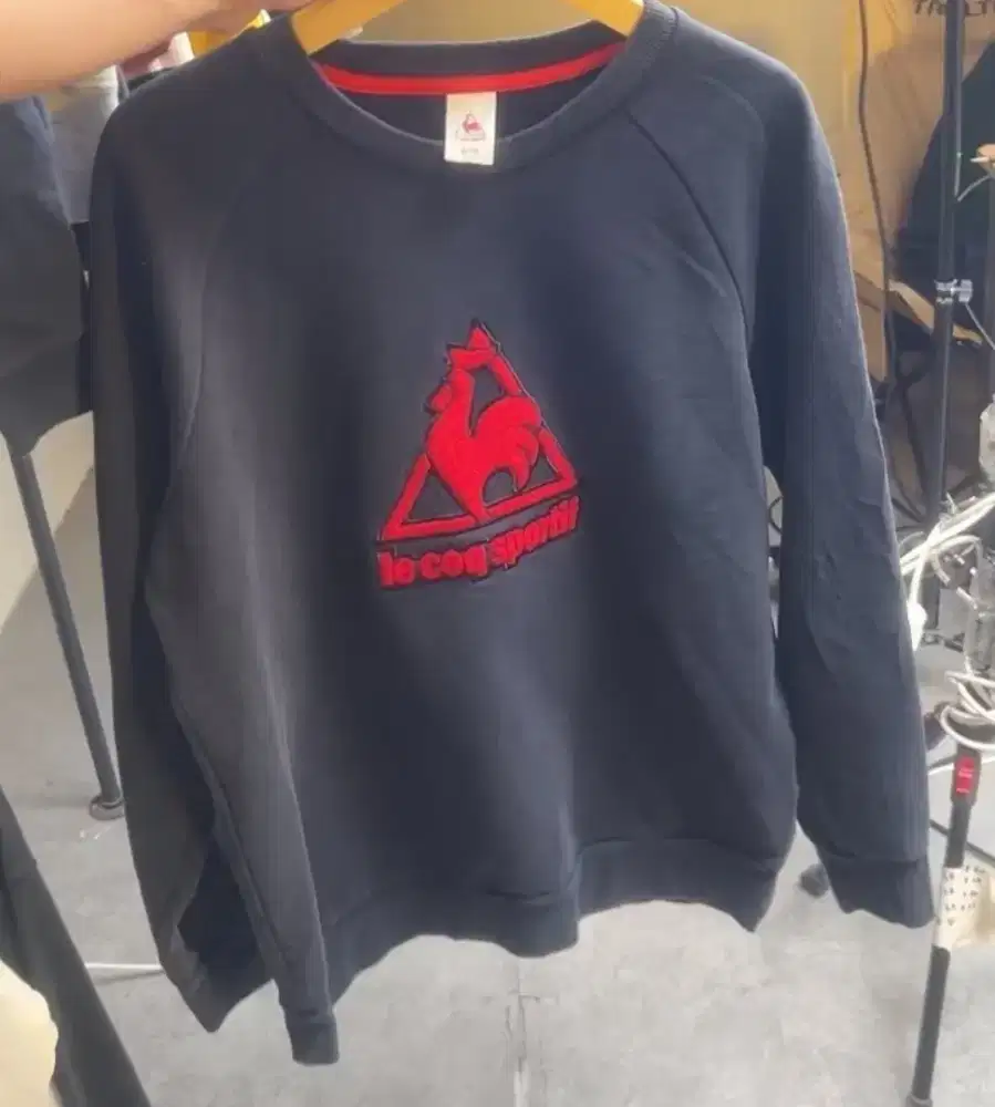 Crewneck CN Le Coq sportif Ayam Original Mulus Murah