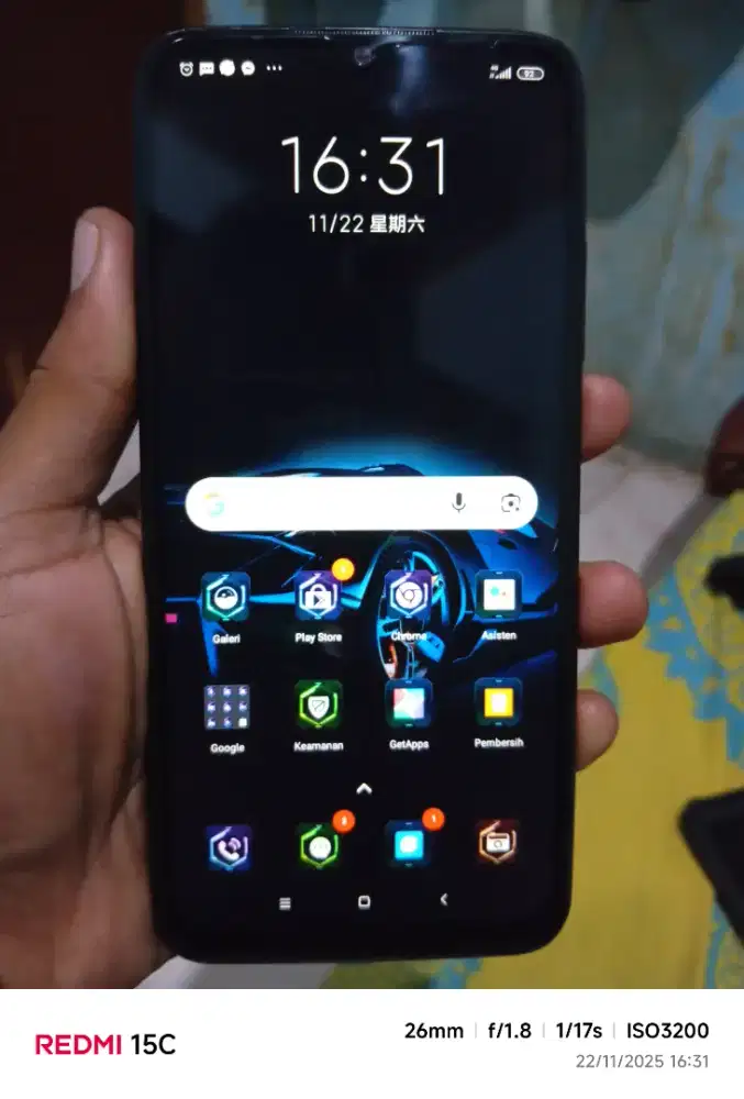 Redmi 9c 4/64 hitam