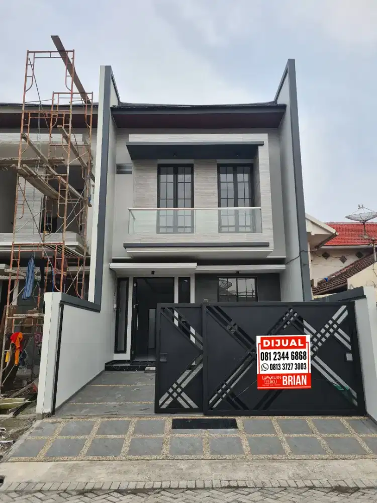 Dijual Rumah Baru ITS,Merr,Manyar Kertoadi,Kertajaya Indah,Jawa Timur