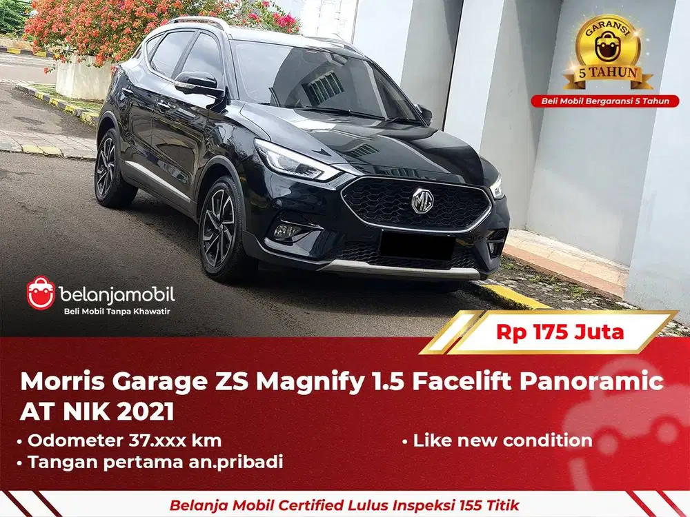 [ GARANSI 5TH ] MG Morris Garage ZS Magnify 1.5 Facelift AT 2021/2022