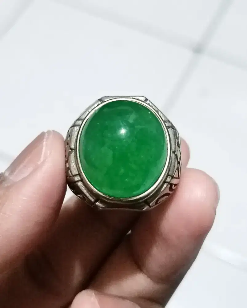 Cincin Batu Giok Burma Myanmar