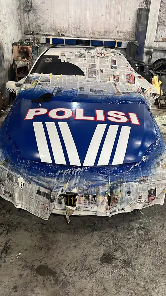 Branding mobil stiker