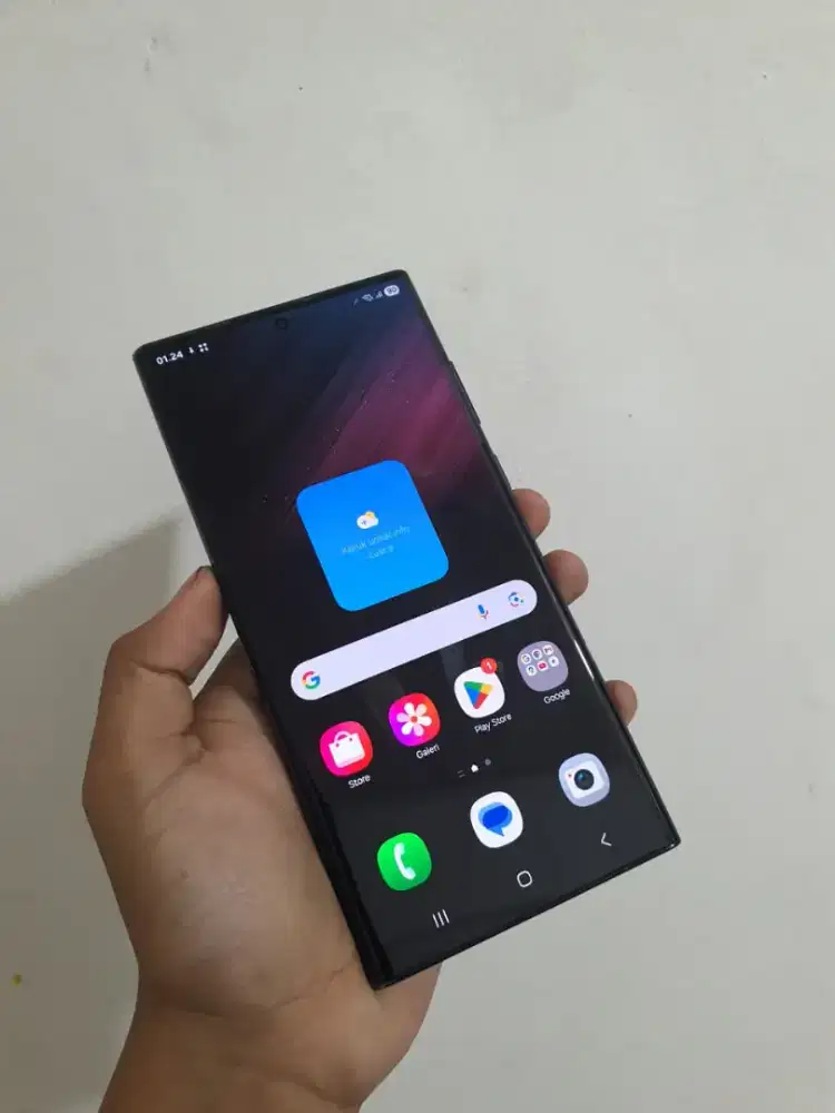 Samsung S22 ultra 8/128Gb resmi sein black