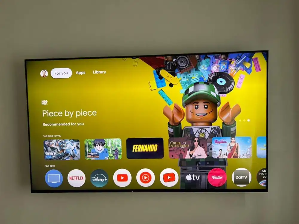 SONY 65inch tipe XR-65X90K GoogleTV LED 4K 120Hz