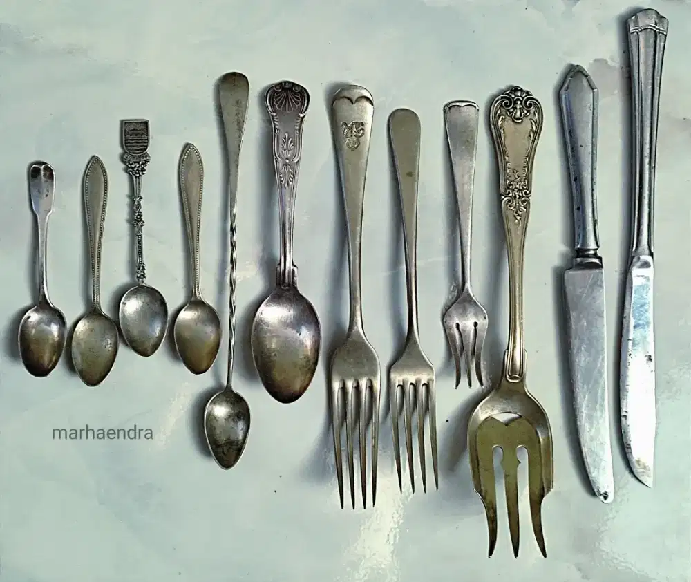 Sendok garpu era Nederlandsch-Indische