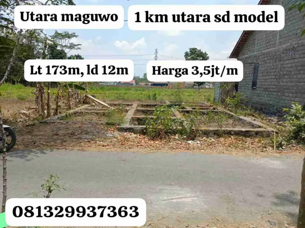 tanah buat pensiun view sawah