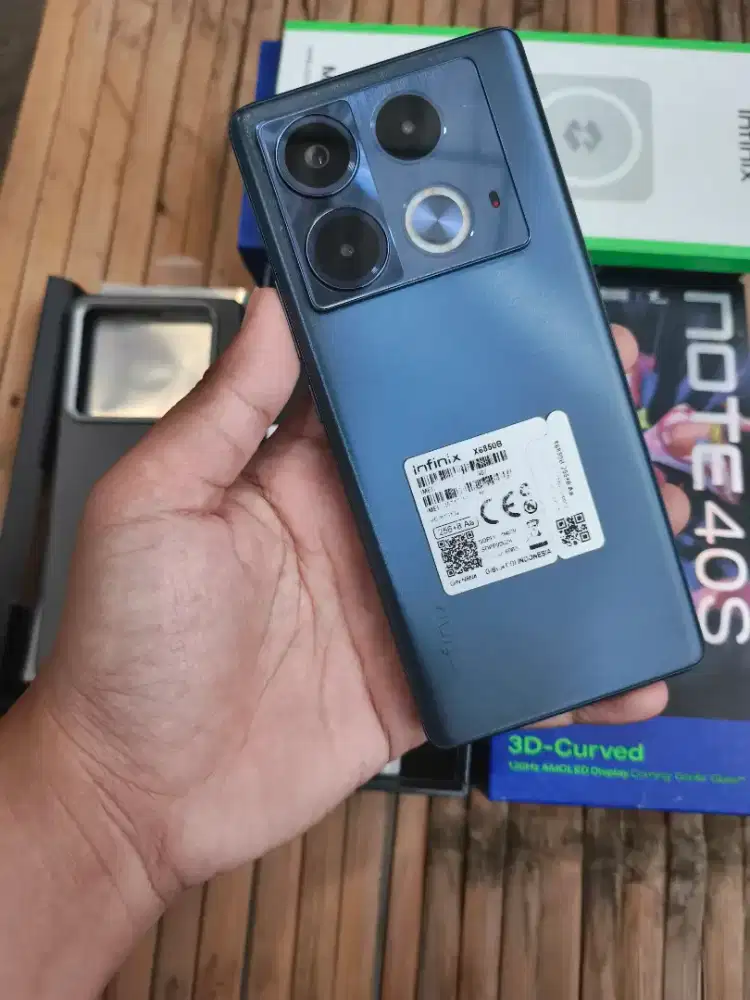 Infinix note 40S layar curved 3D 8/256GB