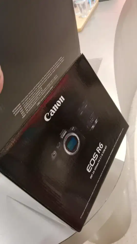 Canon R6 kit 24 105 mm fulset