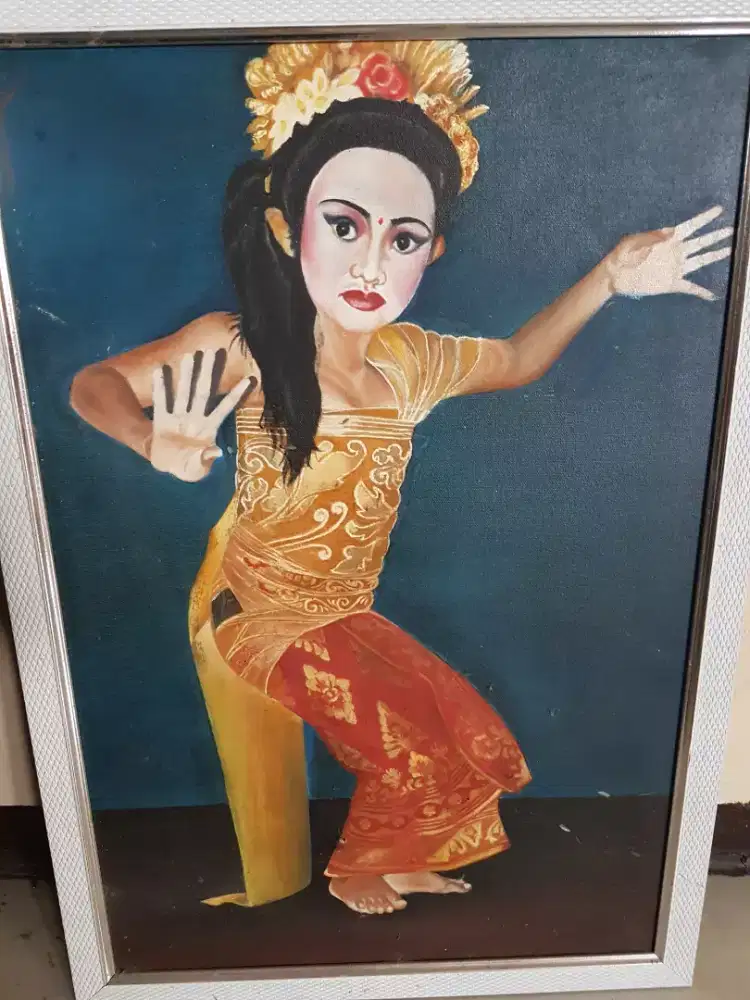 Lukisan bali kanvas