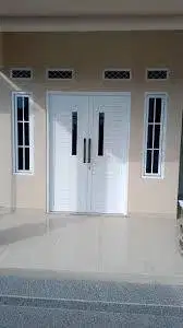 Pasang Sekat Partisi Plafon Gypsum + Kusen Alumunium  Aluminium + kaca