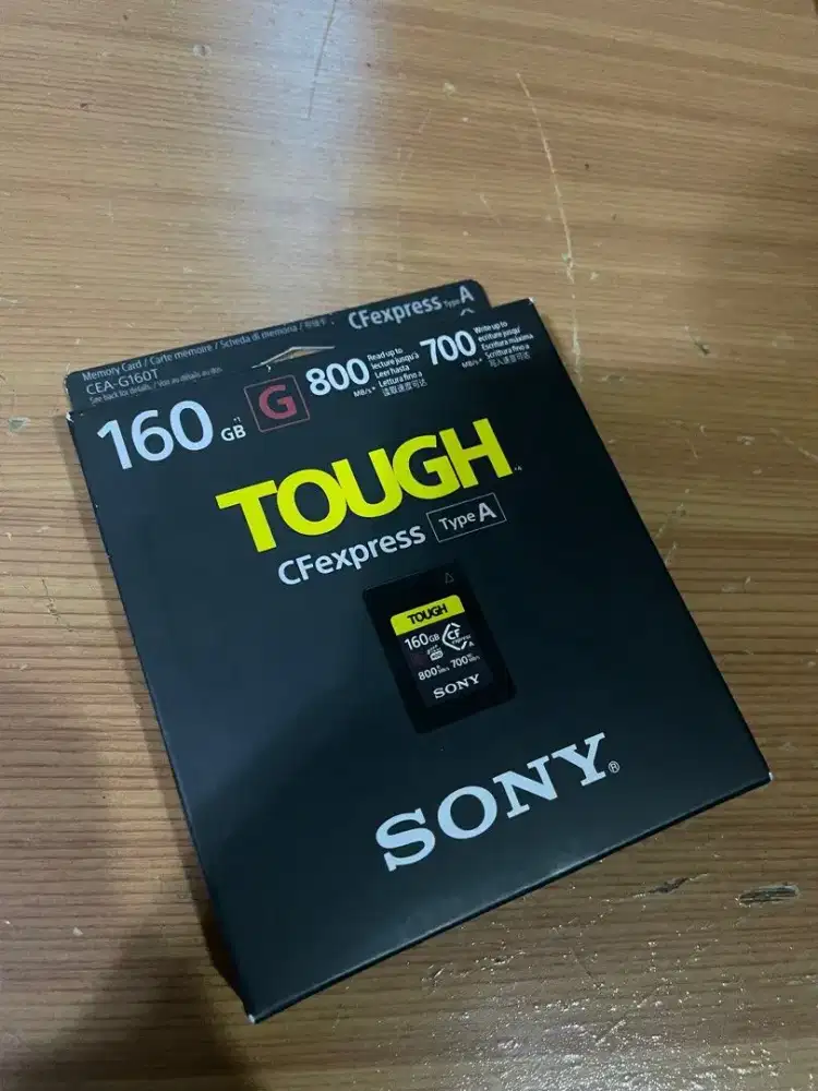 Sony 160GB CFexpress Type A TOUGH  Kartu Memori Kamera Card
