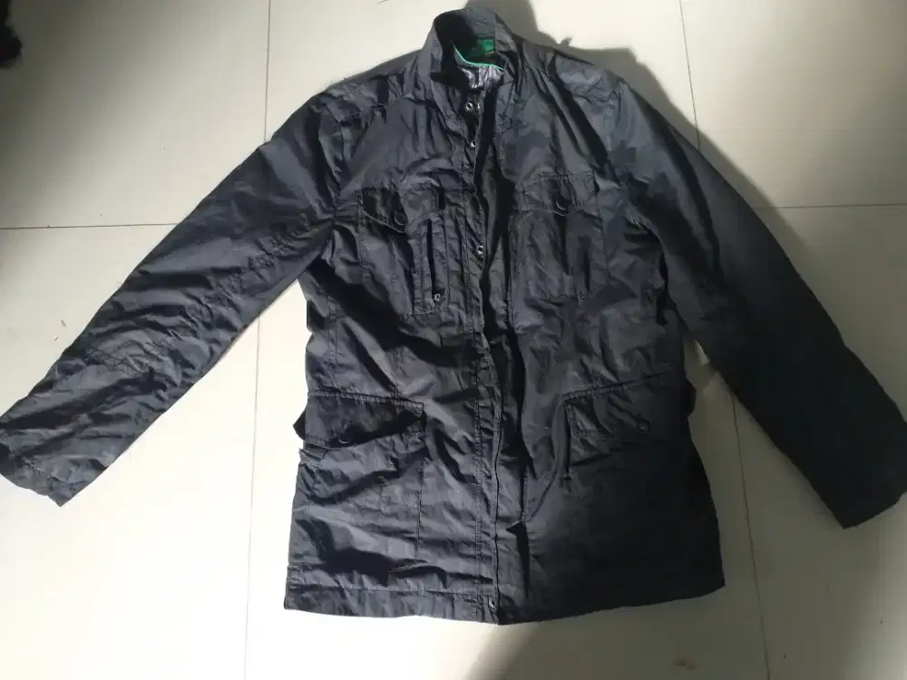 Jual jacket parka keren hitam size L