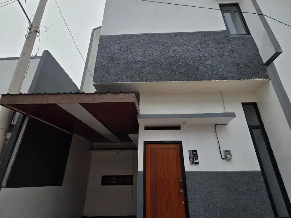 Rumah Dijual 2 Lantai Hanya 500 Juta di Dekat Stasiun Pondok Rajeg Sisa 2 Unit Lagi