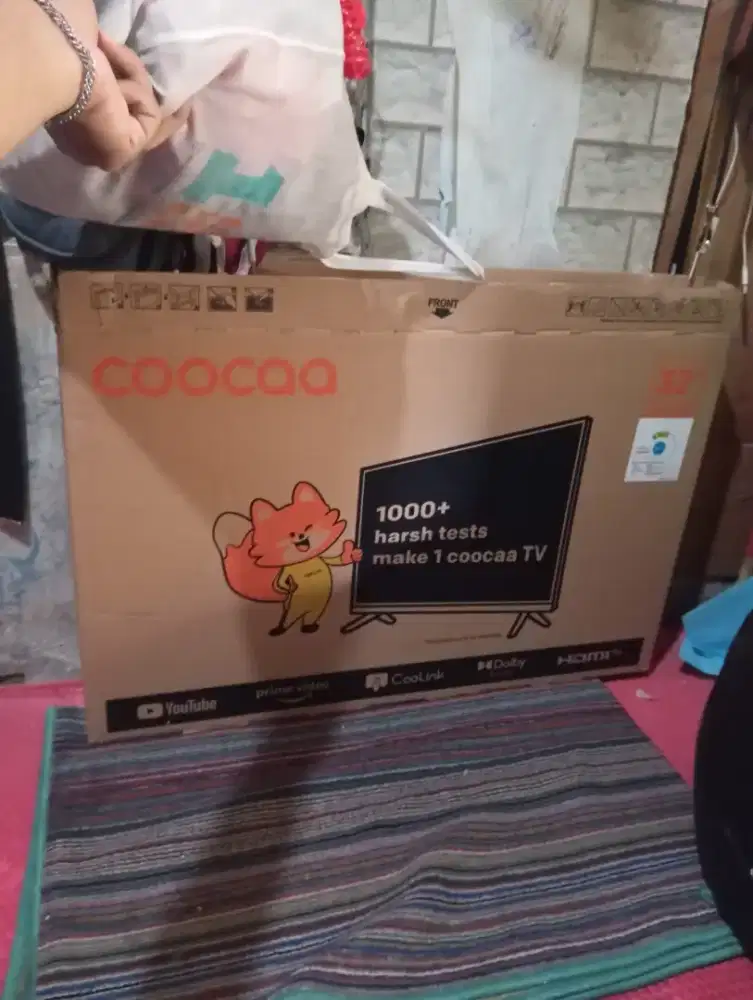 Coocaa 32 in ( rusak lcd )