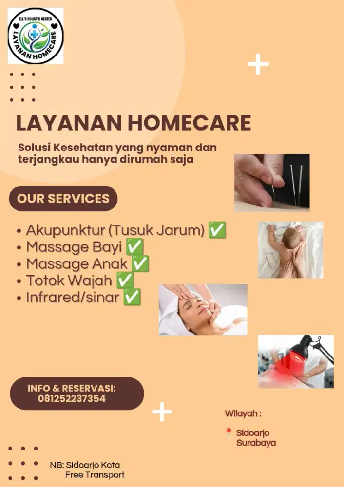 Jasa Panggilan Terapi Kesehatan