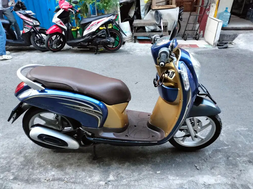 Honda Scoopy tahun 2014 mesin halus
