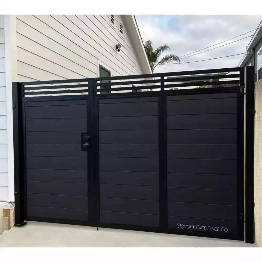 pagar rumah warna hitam murah bergaransi