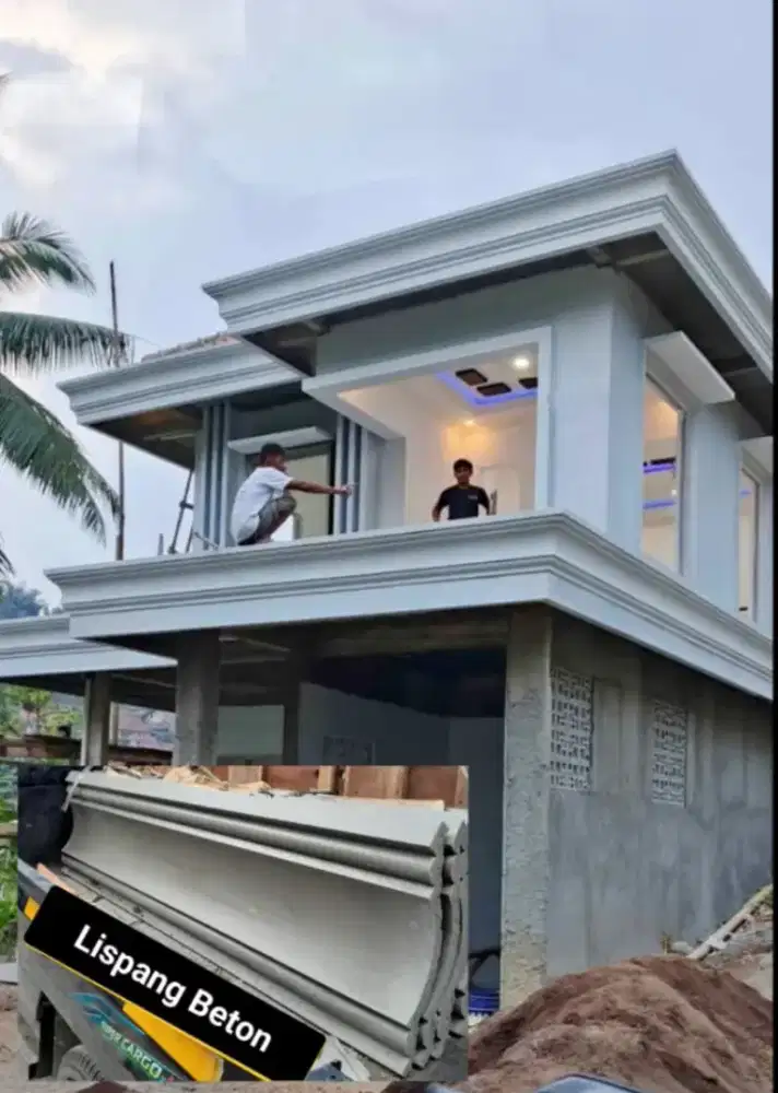 Lisplang beton profil instan