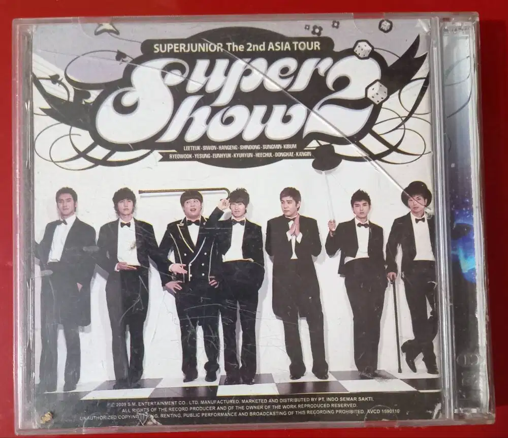 CD album Super Junior concert original 100k